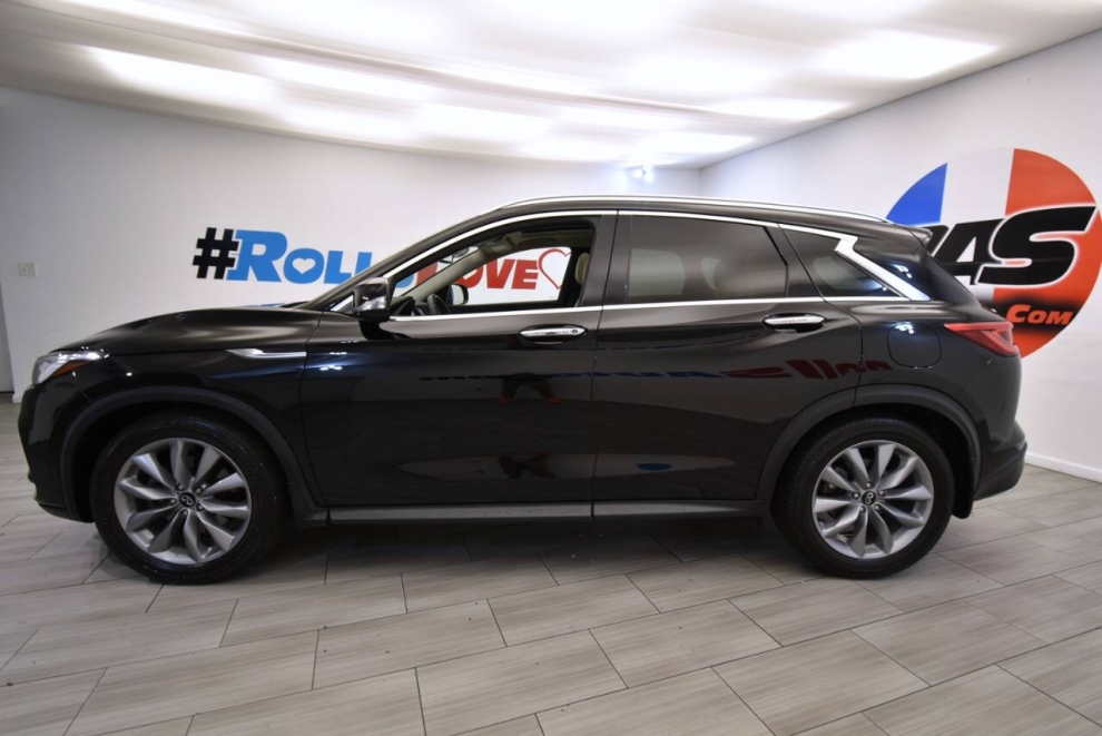 2021 Infiniti QX50 Essential AWD 4dr Crossover, Black, Mileage: 27,801 - photo 1