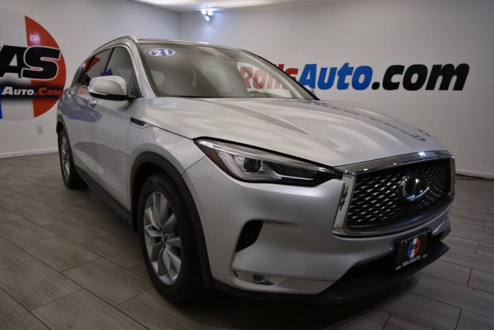 2021 Infiniti QX50 Luxe AWD 4dr Crossover, Silver, Mileage: 29,355 - photo 6