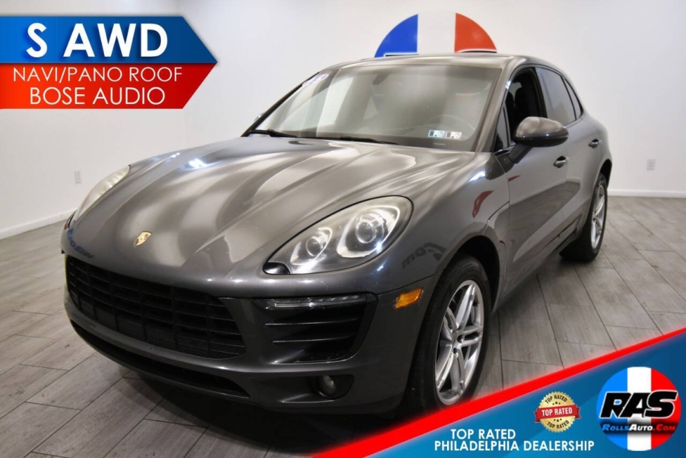 2015 Porsche Macan S AWD 4dr SUV, Gray, Mileage: 110,177 