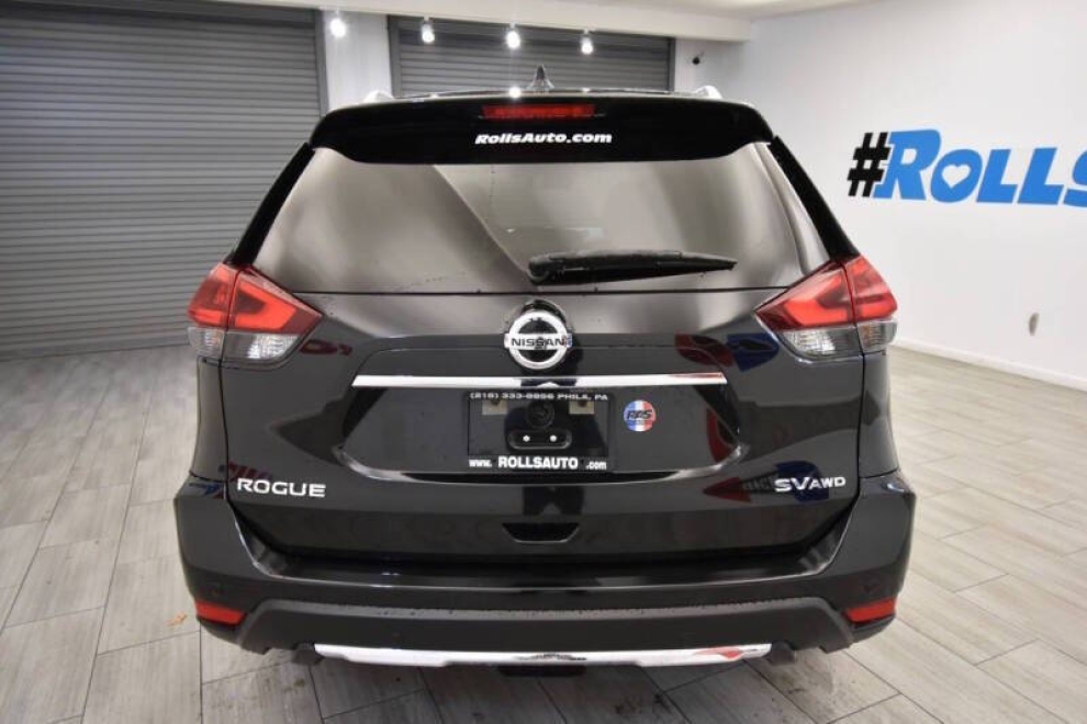 2019 Nissan Rogue SV AWD 4dr Crossover, Black, Mileage: 89,796 - photo 3