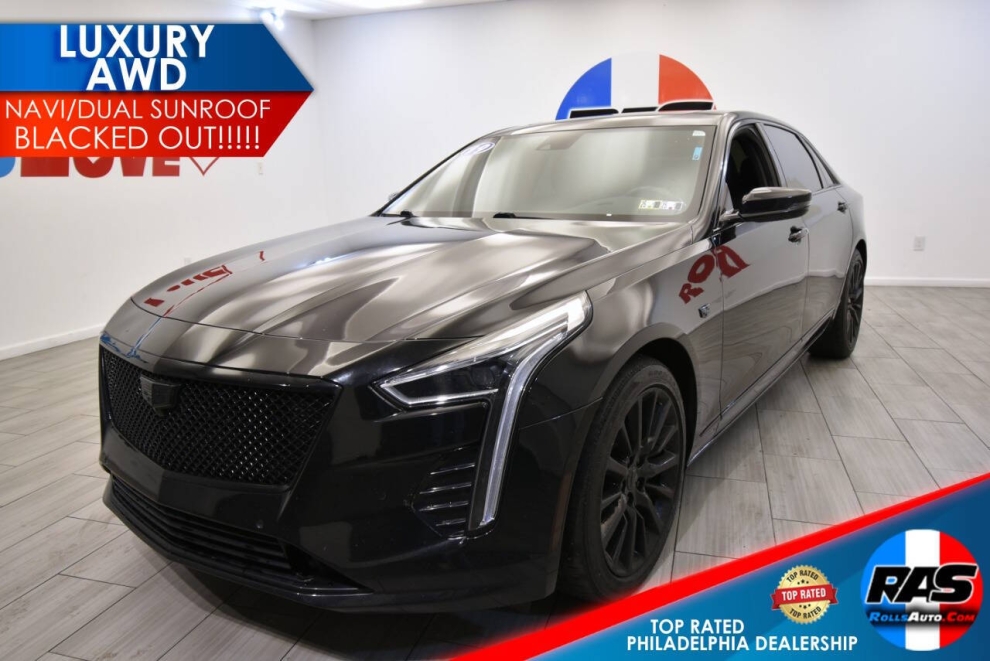 2019 Cadillac CT6 3.6L Luxury AWD 4dr Sedan, Black, Mileage: 88,865 