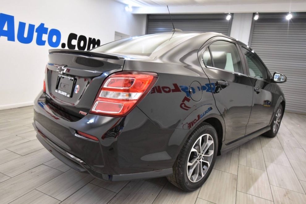 2019 Chevrolet Sonic LT Auto 4dr Sedan, Black, Mileage: 77,842 - photo 4