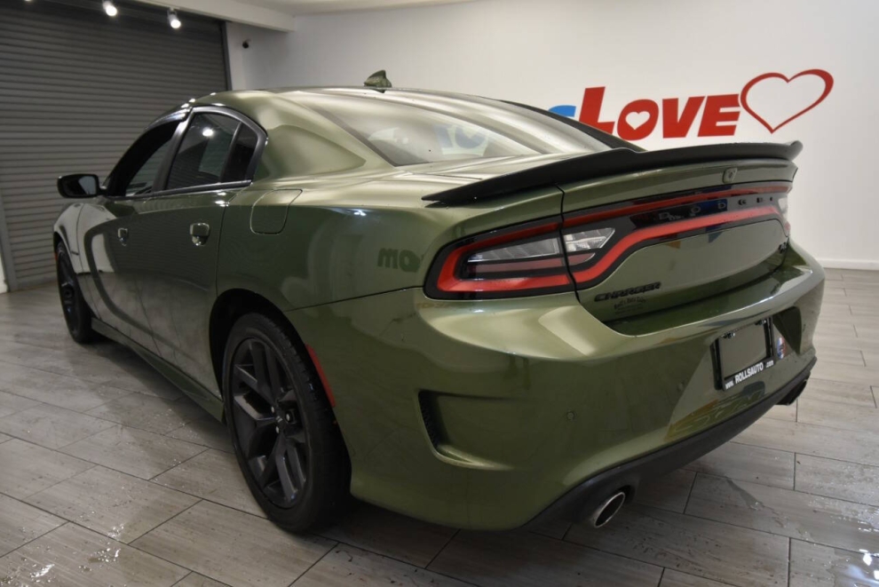 2021 Dodge Charger R/T 4dr Sedan, Green, Mileage: 27,418 - photo 2