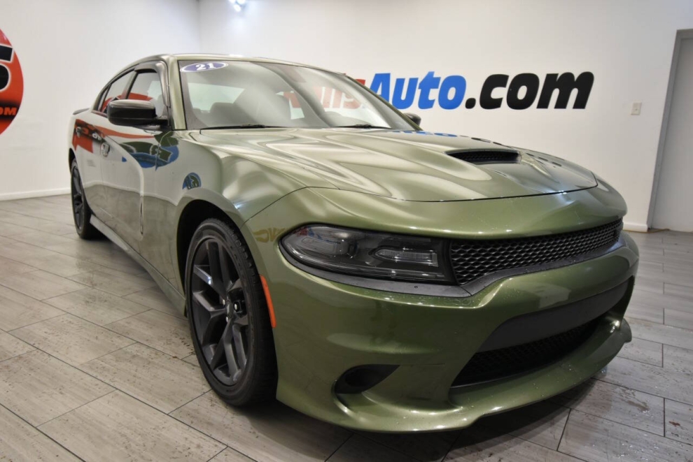 2021 Dodge Charger R/T 4dr Sedan, Green, Mileage: 27,418 - photo 6