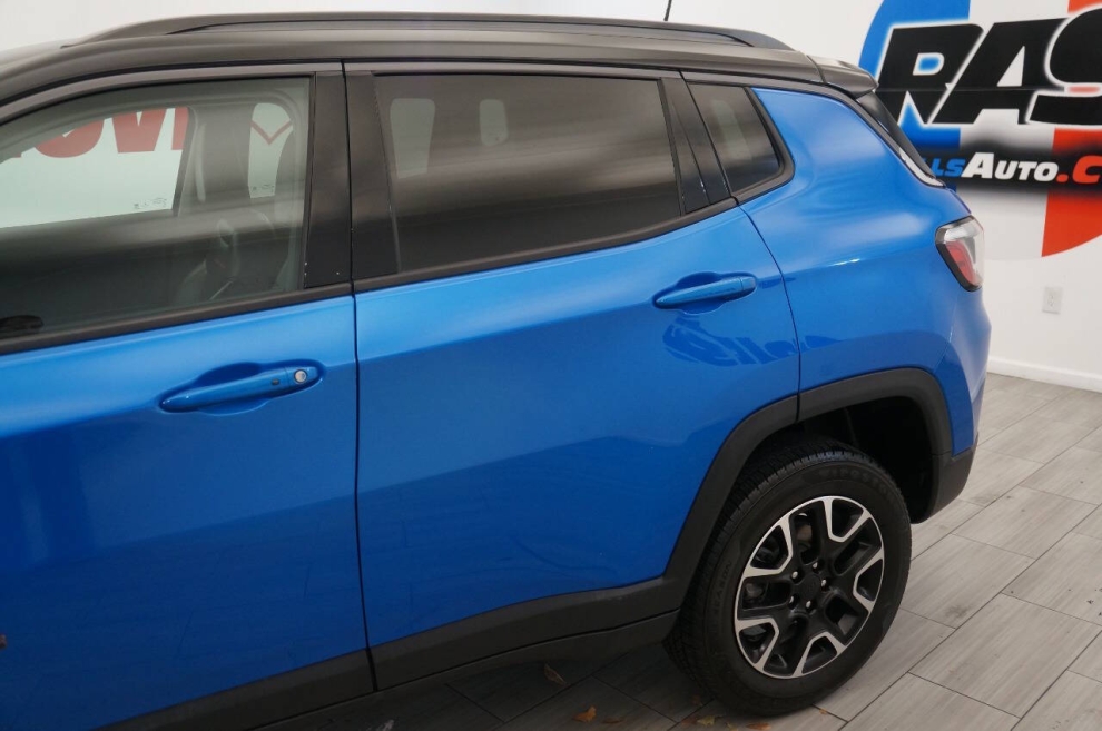 2021 Jeep Compass Trailhawk 4x4 4dr SUV, Blue, Mileage: 61,168 - photo 3