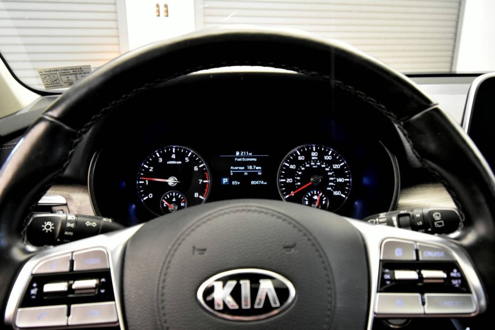 2021 Kia Telluride EX AWD 4dr SUV, Black, Mileage: 80,468 - photo 25