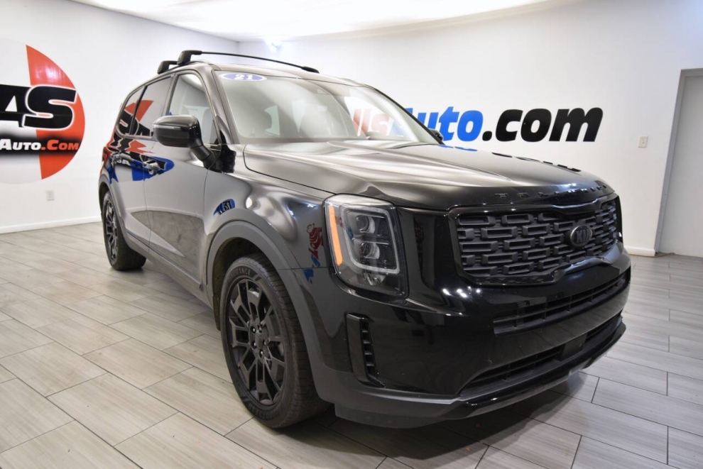 2021 Kia Telluride EX AWD 4dr SUV, Black, Mileage: 80,468 - photo 6