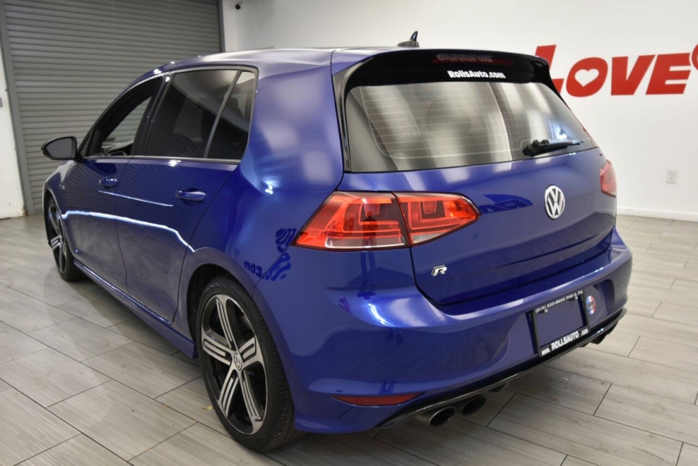 2016 Volkswagen Golf R, Blue, Mileage: 65,197 - photo 2