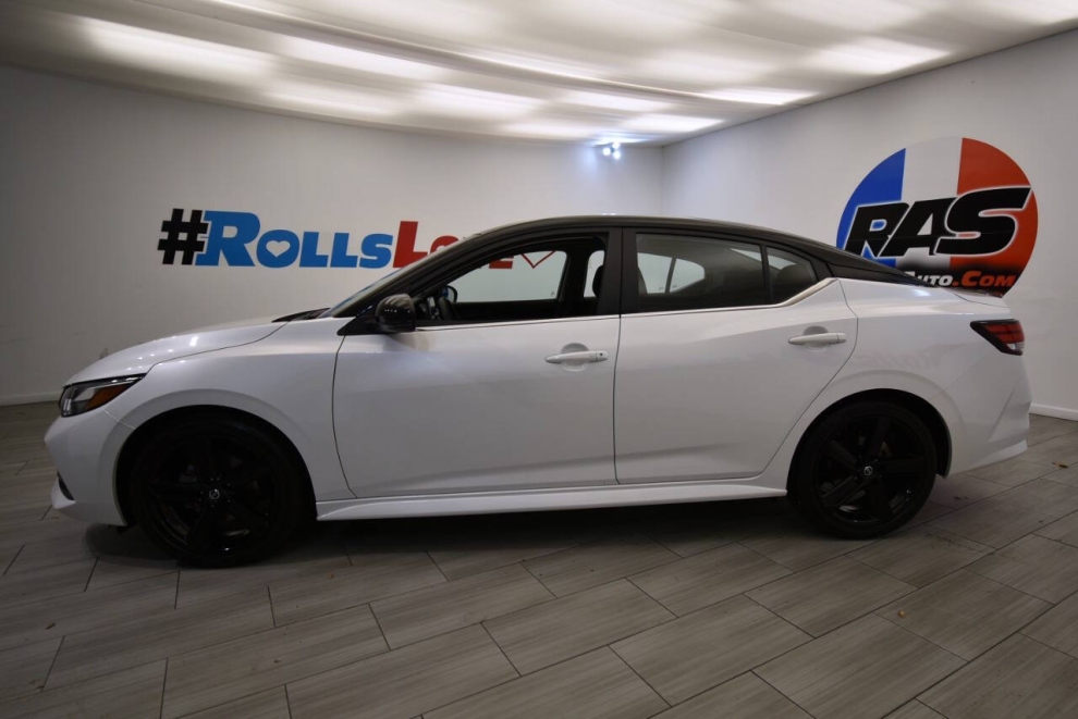 2023 Nissan Sentra SR 4dr Sedan, White, Mileage: 18,899 - photo 1