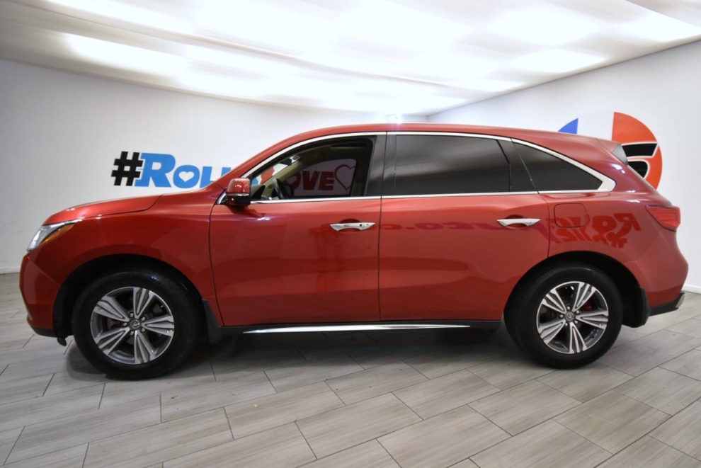 2019 Acura MDX Base 4dr SUV, Red, Mileage: 87,363 - photo 1