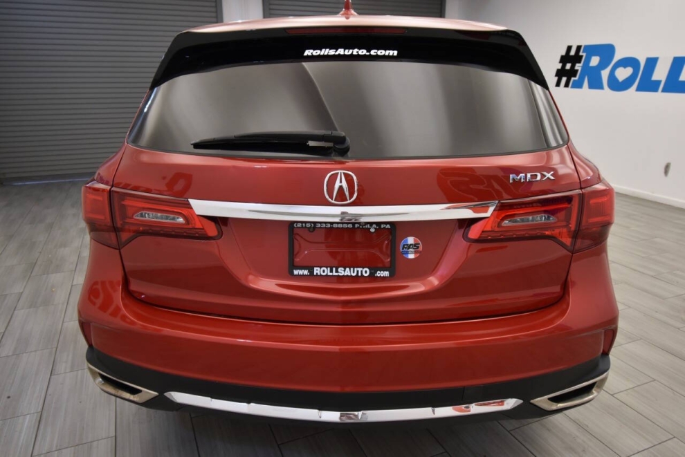 2019 Acura MDX Base 4dr SUV, Red, Mileage: 87,363 - photo 3