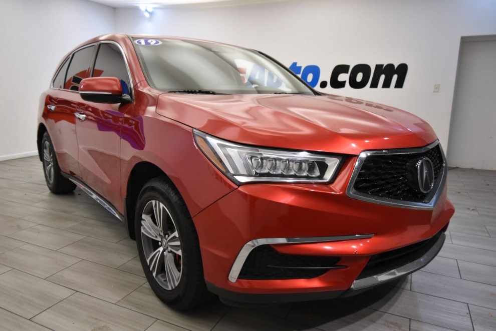 2019 Acura MDX Base 4dr SUV, Red, Mileage: 87,363 - photo 6