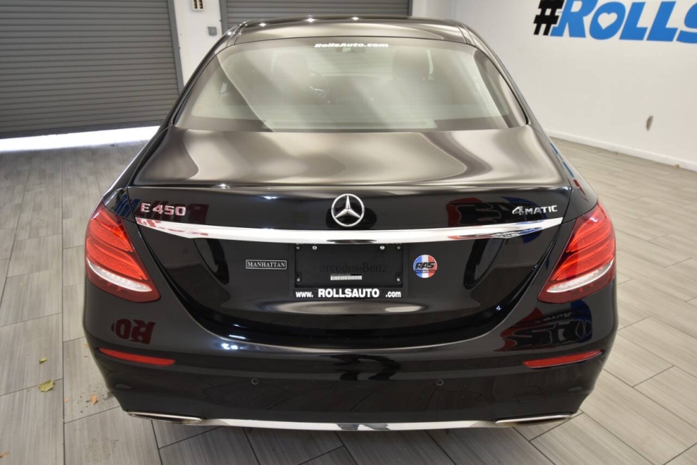 2019 Mercedes-Benz E-Class E 450 4MATIC AWD 4dr Sedan, Black, Mileage: 63,044 - photo 3