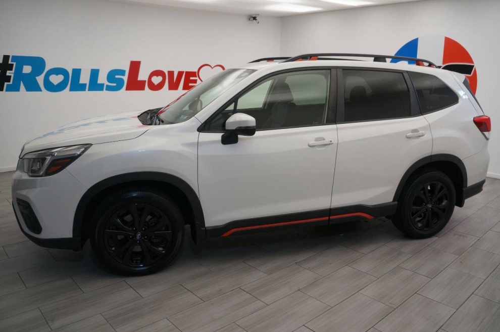 2019 Subaru Forester Sport AWD 4dr Crossover, White, Mileage: 97,725 - photo 1