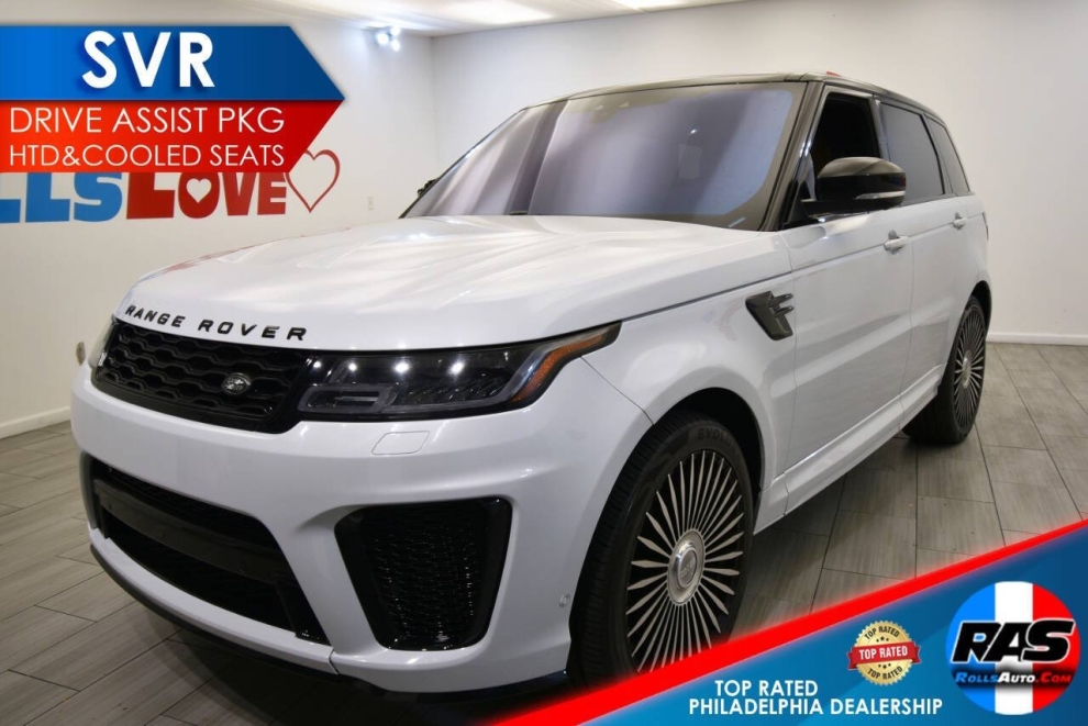 2020 Land Rover Range Rover Sport SVR AWD 4dr SUV, White, Mileage: 15,670 