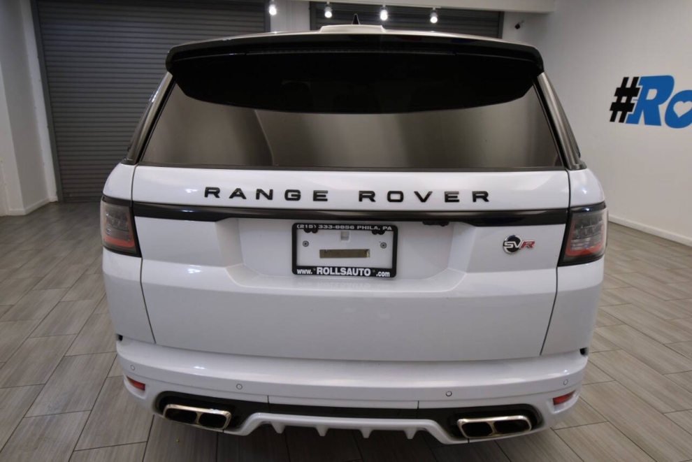 2020 Land Rover Range Rover Sport SVR AWD 4dr SUV, White, Mileage: 15,670 - photo 3