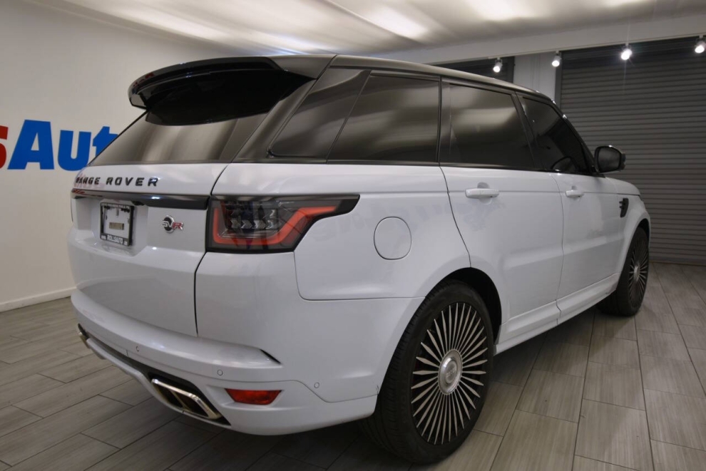 2020 Land Rover Range Rover Sport SVR AWD 4dr SUV, White, Mileage: 15,670 - photo 4