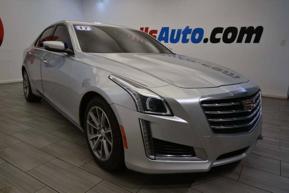 2017 Cadillac CTS 3.6L Luxury AWD 4dr Sedan, Silver, Mileage: 72,085 - photo 6