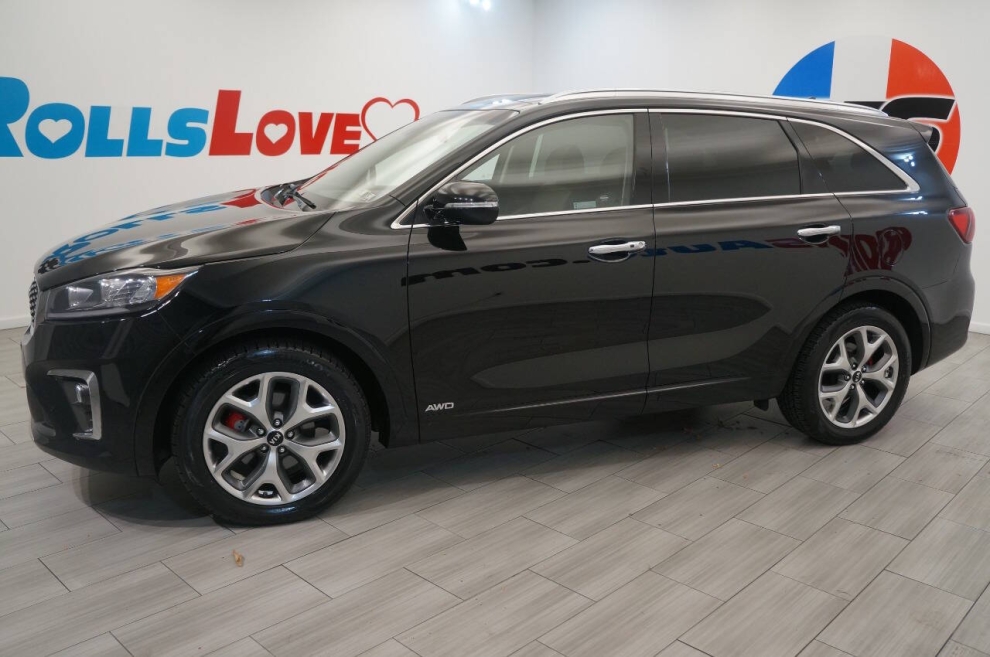 2019 Kia Sorento SX V6 AWD 4dr SUV, Black, Mileage: 114,006 - photo 1