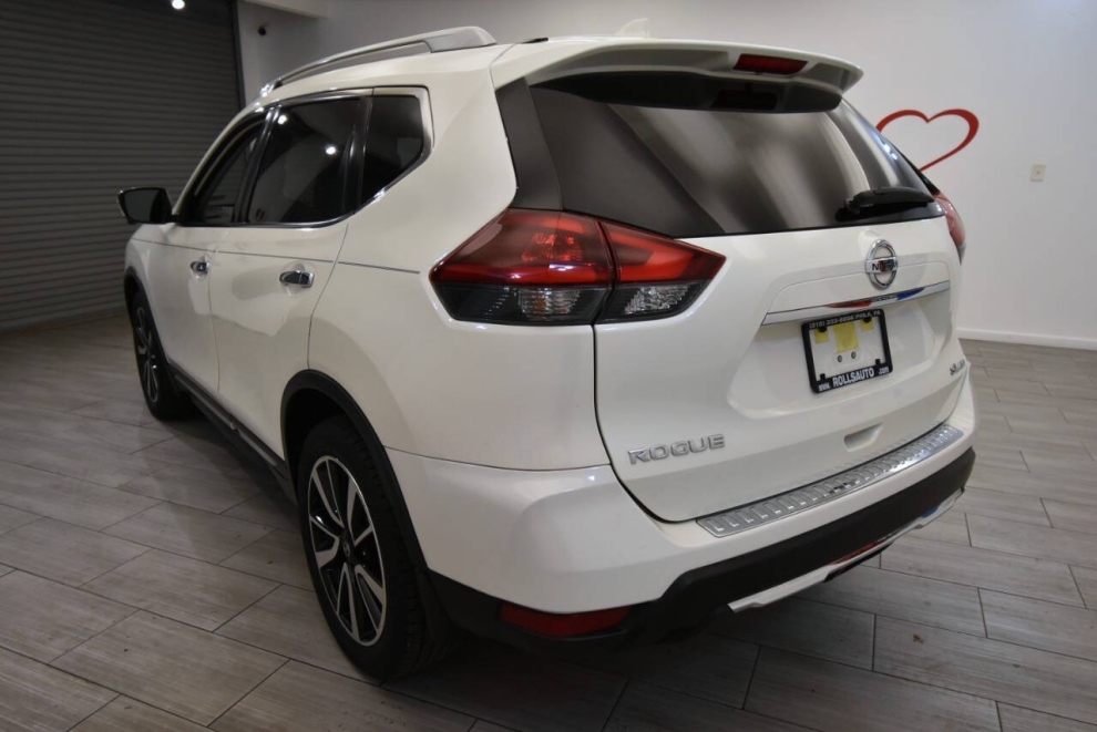 2018 Nissan Rogue SL AWD 4dr Crossover, White, Mileage: 112,498 - photo 2