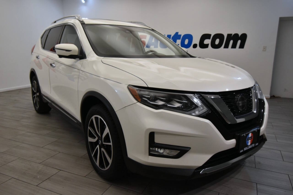 2018 Nissan Rogue SL AWD 4dr Crossover, White, Mileage: 112,498 - photo 6