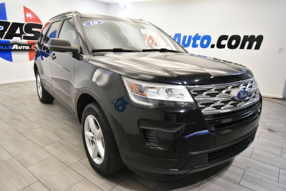 2018 Ford Explorer Base AWD 4dr SUV, Black, Mileage: 36,214 - photo 6