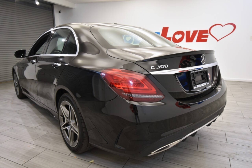 2020 Mercedes-Benz C-Class C 300 4MATIC AWD 4dr Sedan, Black, Mileage: 59,679 - photo 2