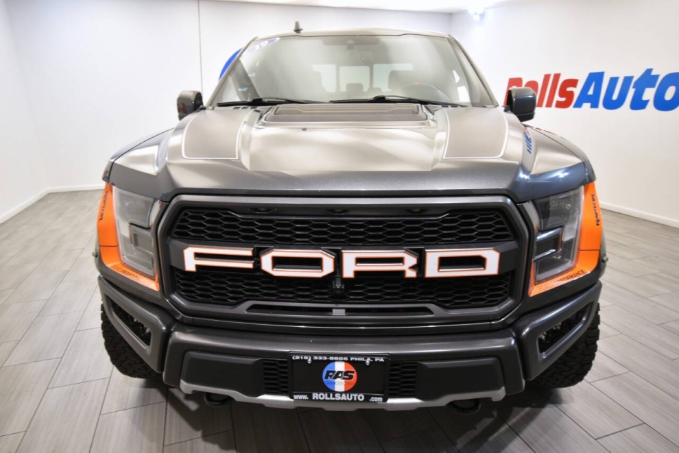 2019 Ford F-150 Raptor 4x4 4dr SuperCrew 5.5 ft. SB, Gray, Mileage: 95,707 - photo 7