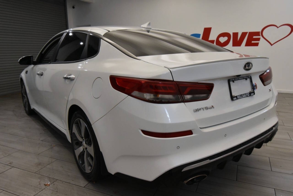 2019 Kia Optima S 4dr Sedan, White, Mileage: 126,802 - photo 2