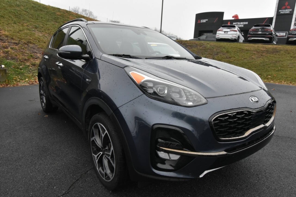 2020 Kia Sportage SX Turbo AWD 4dr SUV, Blue, Mileage: 70,666 - photo 2