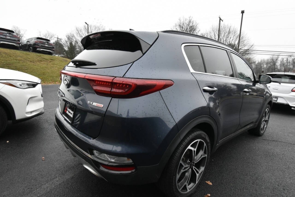 2020 Kia Sportage SX Turbo AWD 4dr SUV, Blue, Mileage: 70,666 - photo 3