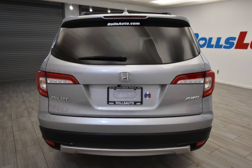 2021 Honda Pilot EX L AWD 4dr SUV, Silver, Mileage: 82,598 - photo 3