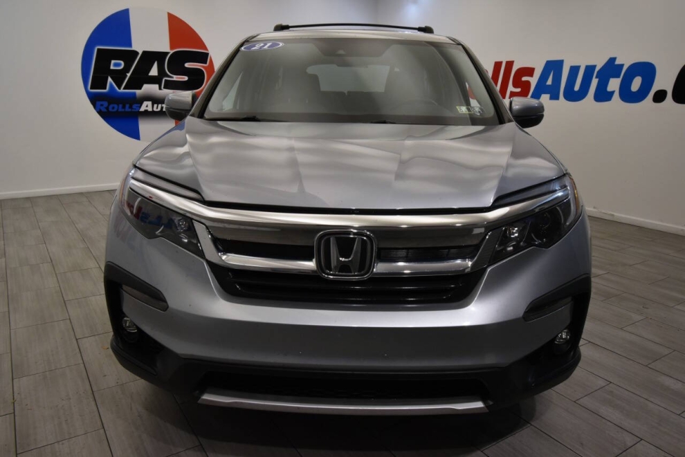 2021 Honda Pilot EX L AWD 4dr SUV, Silver, Mileage: 82,598 - photo 7