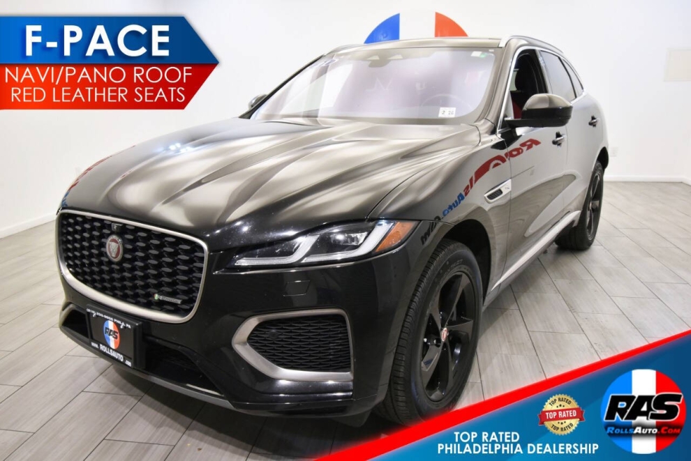 2021 Jaguar F-PACE P400 R Dynamic S AWD 4dr SUV, Black, Mileage: 95,712 