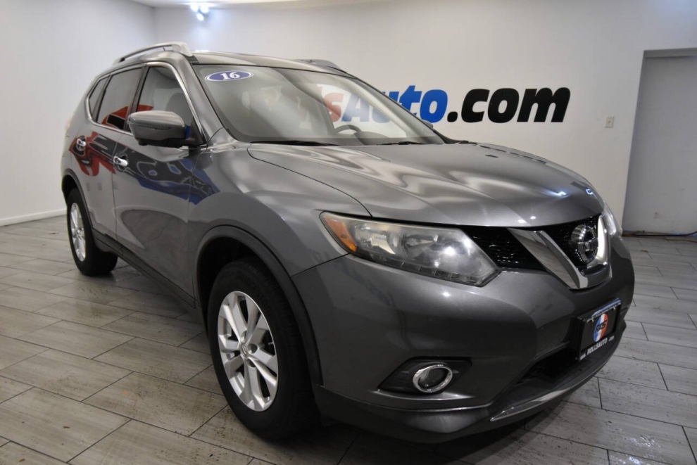 2016 Nissan Rogue SV AWD 4dr Crossover, Gray, Mileage: 56,971 - photo 6