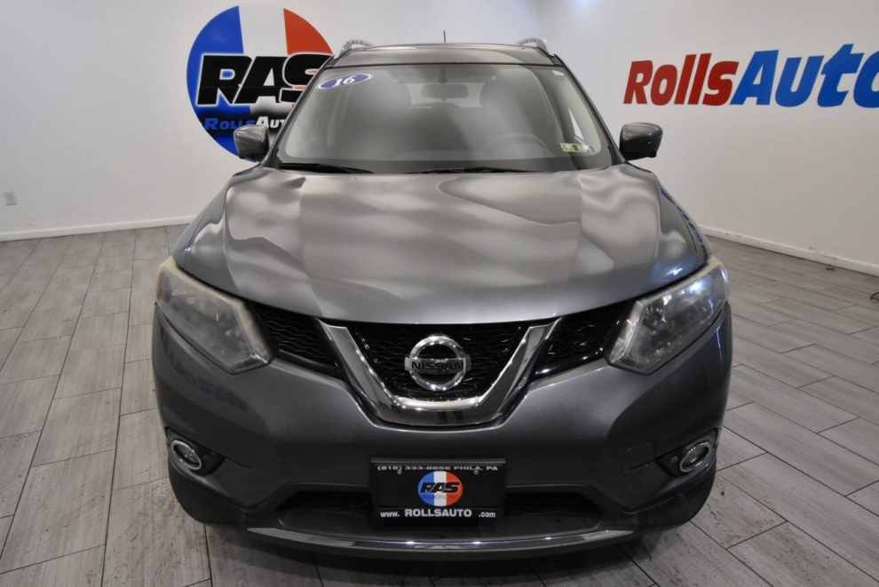 2016 Nissan Rogue SV AWD 4dr Crossover, Gray, Mileage: 56,971 - photo 7