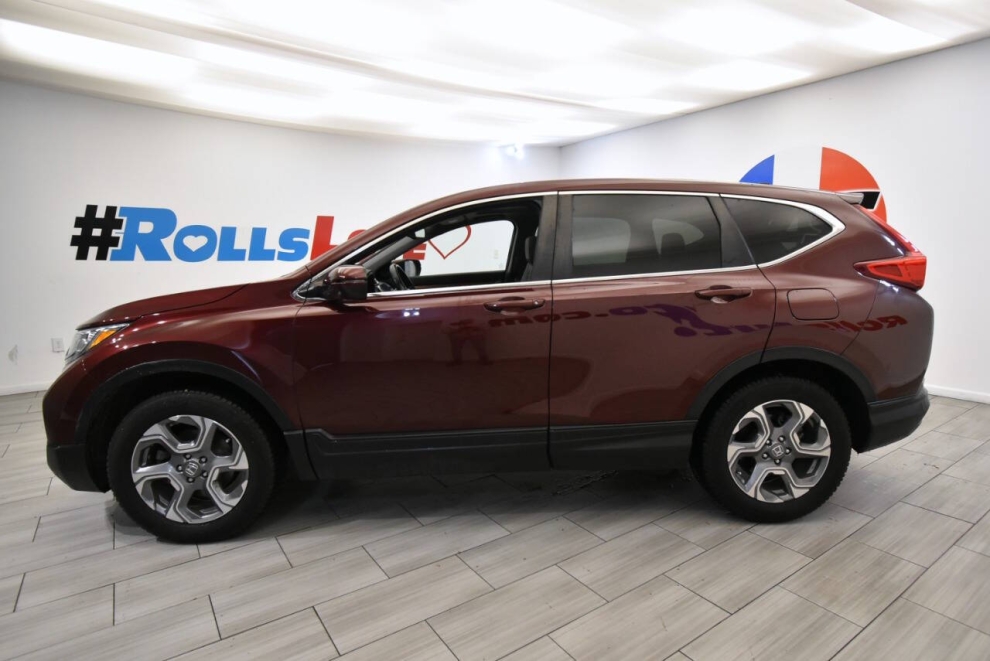 2018 Honda CR-V EX L AWD 4dr SUV, Burgundy, Mileage: 84,608 - photo 1