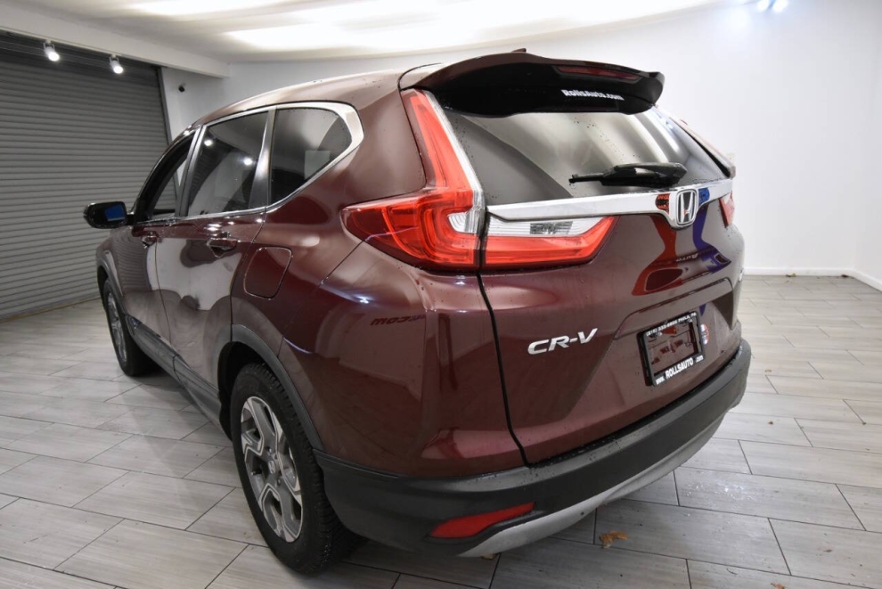 2018 Honda CR-V EX L AWD 4dr SUV, Burgundy, Mileage: 84,608 - photo 2