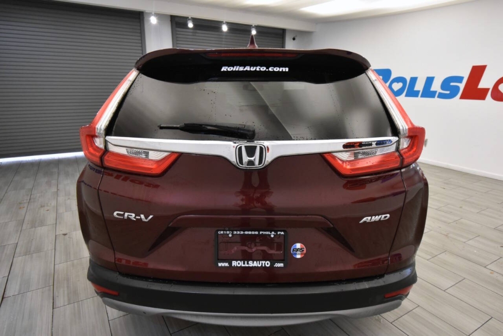 2018 Honda CR-V EX L AWD 4dr SUV, Burgundy, Mileage: 84,608 - photo 3