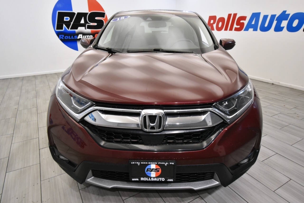 2018 Honda CR-V EX L AWD 4dr SUV, Burgundy, Mileage: 84,608 - photo 7