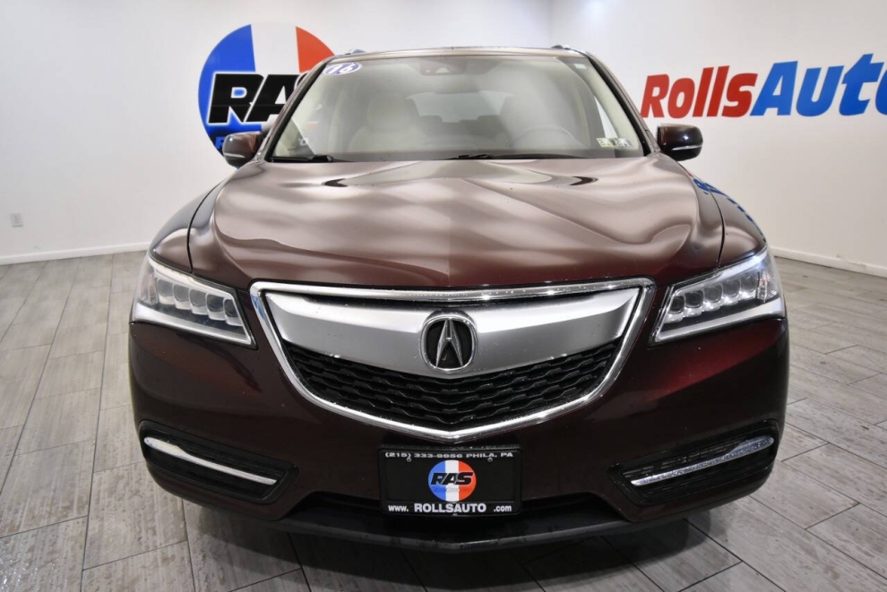 2016 Acura MDX SH AWD w/Tech 4dr SUV w/Technology Package, Burgundy, Mileage: 99,633 - photo 7