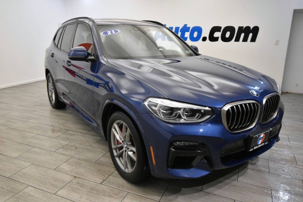 2021 BMW X3 M40i AWD 4dr Sports Activity Vehicle, Blue, Mileage: 85,158 - photo 6