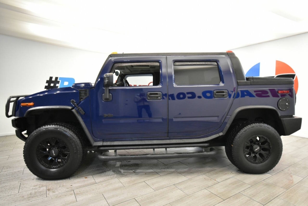 2007 HUMMER H2 SUT Base 4dr Crew Cab 4WD SB, Blue, Mileage: 87,885 - photo 1