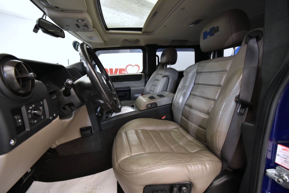 2007 HUMMER H2 SUT Base 4dr Crew Cab 4WD SB, Blue, Mileage: 87,885 - photo 11