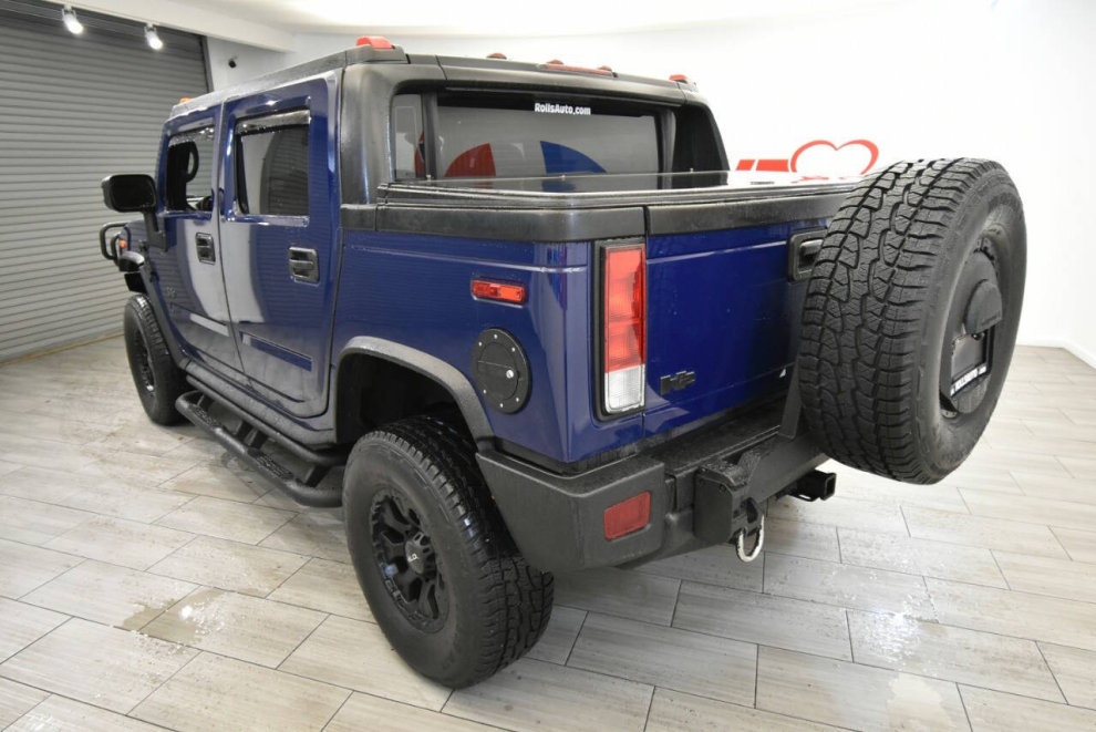 2007 HUMMER H2 SUT Base 4dr Crew Cab 4WD SB, Blue, Mileage: 87,885 - photo 2