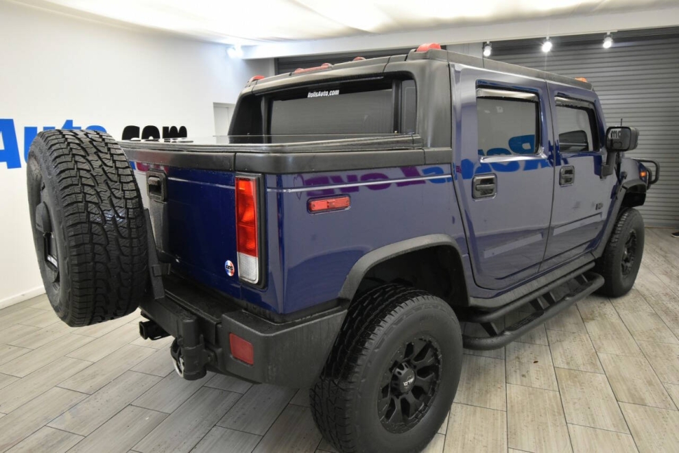 2007 HUMMER H2 SUT Base 4dr Crew Cab 4WD SB, Blue, Mileage: 87,885 - photo 4