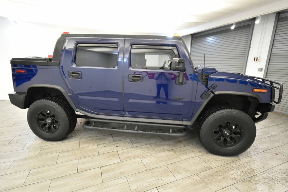 2007 HUMMER H2 SUT Base 4dr Crew Cab 4WD SB, Blue, Mileage: 87,885 - photo 5