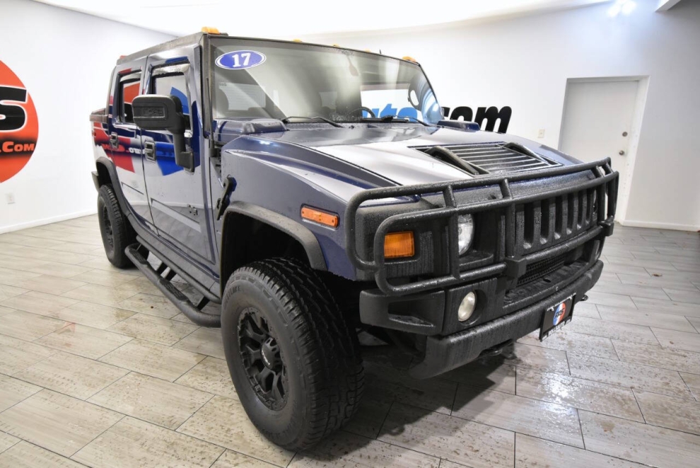 2007 HUMMER H2 SUT Base 4dr Crew Cab 4WD SB, Blue, Mileage: 87,885 - photo 6