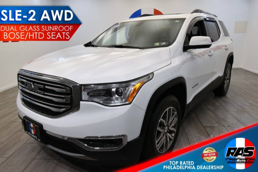 2019 GMC Acadia SLE 2 4x4 4dr SUV, White, Mileage: 87,762 