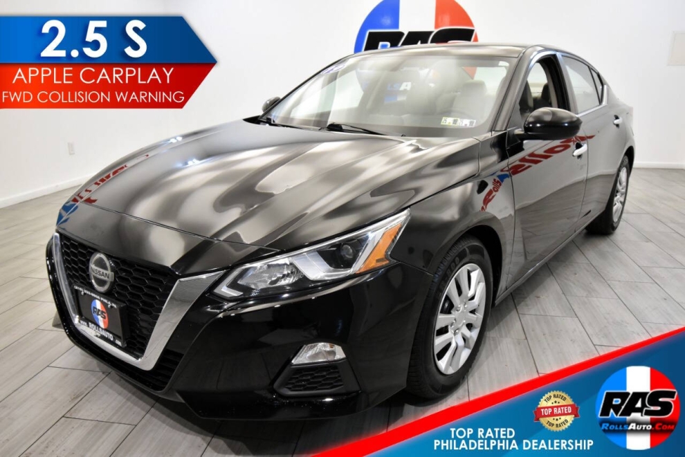 2019 Nissan Altima 2.5 S 4dr Sedan, Black, Mileage: 79,080 